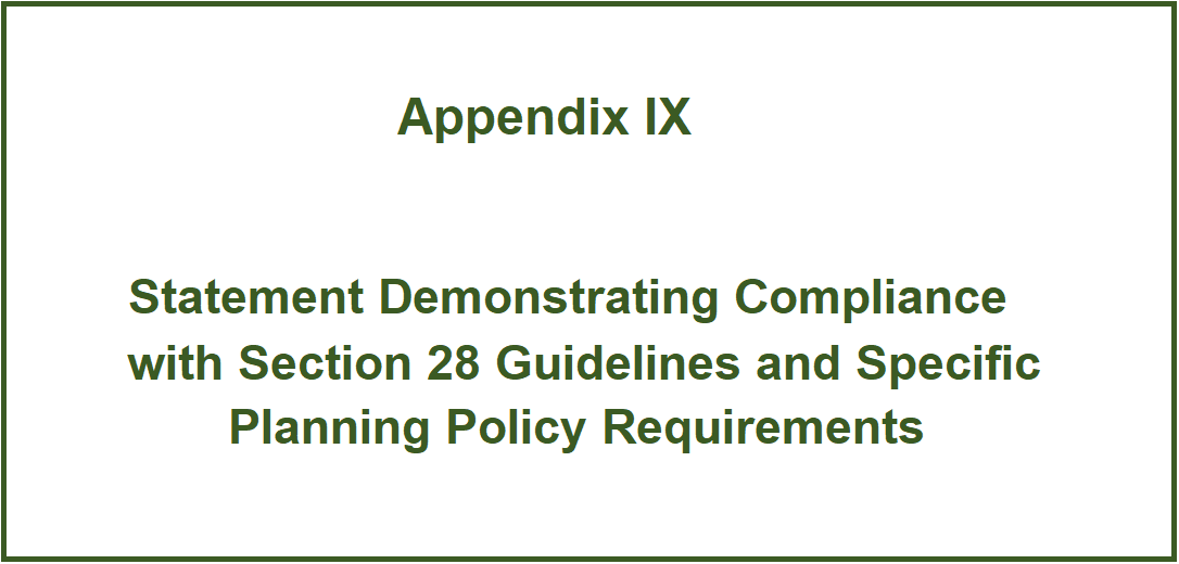 Cover of Appendix IX