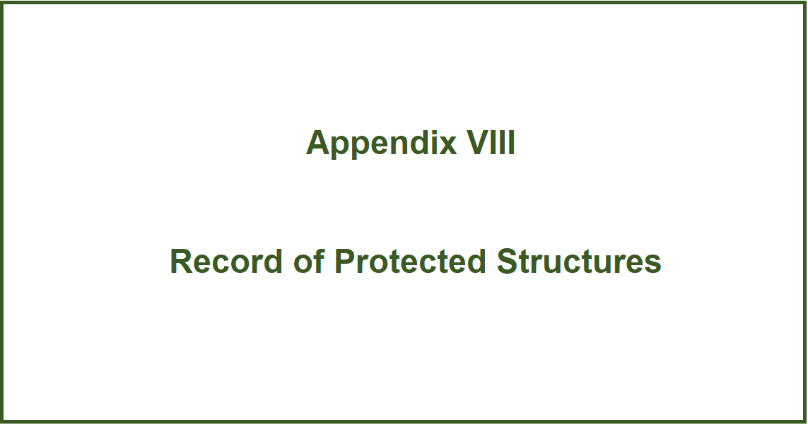 Cover of Record of Protected Structures
